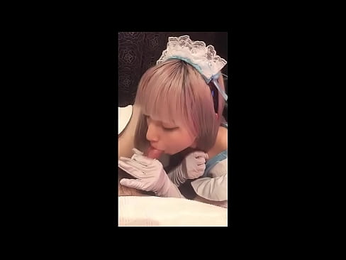 ❤️ Японський ідол [маюка], французький костюм покоївки, частина 1, мінет і дрочка з лосьйоном ❤❌ Порно на uk.hentaivost.ru ❌️