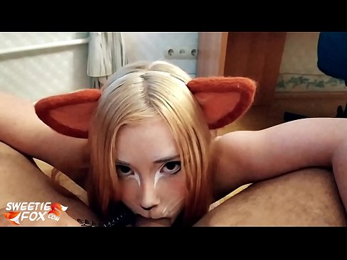 ❤️ Кіцуне ковтає член і кончить в рот ❤❌ Порно на uk.hentaivost.ru ❌️